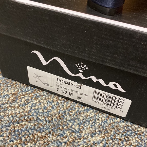 BRAND NEW IN BOX Women’s Size 7.5 Nina Evening Heeled Sandals! Bobby by Nina! 😍 - Picture 4 of 6